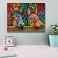 thumbnail image 4 of Epic Graffiti 'Donkeys' by Dean Russo, Canvas Wall Art, 16"x12", 4 of 8