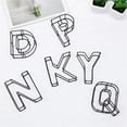 thumbnail image 5 of Limei Practical Alphabet Statue Clear Texture for Desktop No Odor, 5 of 7