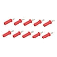 thumbnail image 4 of Speaker Cable Connector 10pcs Banana Plug 4mm Cross Slot Gold Plated Brass Solder Type Connector For Speaker Cable, 4 of 8
