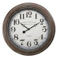 thumbnail image 2 of Monarch Specialties I 9049 - Clocks, 20" Round, Wall Clock, Antique Brown, Transitional, 2 of 4