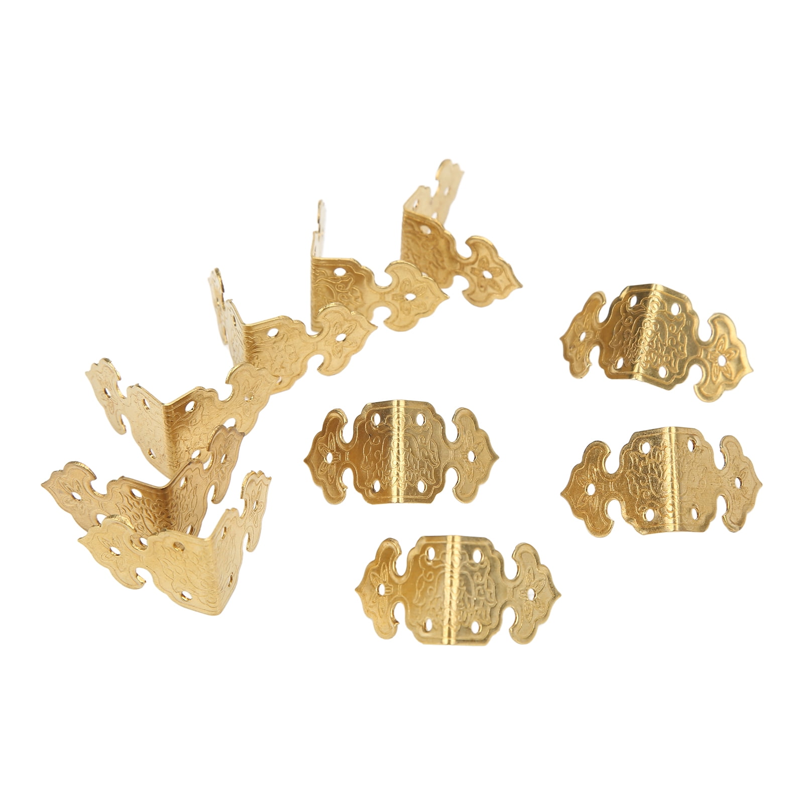 Metal Corner Protector, Retro Style Glossy Furniture Corner Protectors For Case For Box For DIY