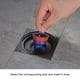 thumbnail image 4 of Kearding Colador de piso duradero y eficiente para sistema de drenaje de agua sin obstrucciones, tapón de colador de piso Suministros de limpieza para el hogar, 4 of 6