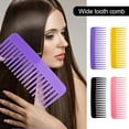 thumbnail image 1 of PFDDRW Wide Tooth Comb No Handle Comb Wide Tooth and Large Detangling Comb Anti Static Comb Shampoo Comb for Thick Curly Wet Hair For Women Men Hair Styling Accessories, 1 of 8