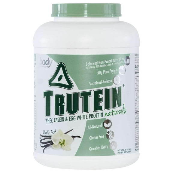 Body Nutrition Trutein Naturals 4lb. (1814g) Flavor: Vanilla Bean