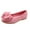 Pink, variant on Up to 65% off SEMPAI toddler Shoes Girls Cute Fashion Bow Hollow Out Non-slip Princess Shoes Clearance
