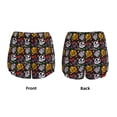 thumbnail image 3 of Xecao Pumpkin And Flying Bat for Double-layer Running Short for Women, Perfect for Gym, Tennis, and More, Featuring a Convenient Pocket-XX-Large, 3 of 7