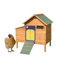 thumbnail image 3 of nipocaio Automatic Chicken Coop Door Intelligent Coop Door Opener Chicken Coop With Light Sensor Chicken Flap Electric IP44 Weatherproof Breathable For Chicken Duck Goose Pet Door 35x24cm, 3 of 5