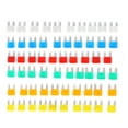thumbnail image 1 of Blade Type Car Fuses, Mini Auto Fuses Transparent 60Pcs  For Cars For Trucks, 1 of 8