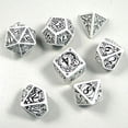 thumbnail image 2 of Q-Workshop Steampunk Dice White/Black (7 Stk.) Board Game, 2 of 5