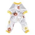 thumbnail image 2 of Pijamas Pet para perros pequeños Disfraz para perros Suministros para mascotas - Amarillo S Sunnimix Pijamas para perros, 2 of 8