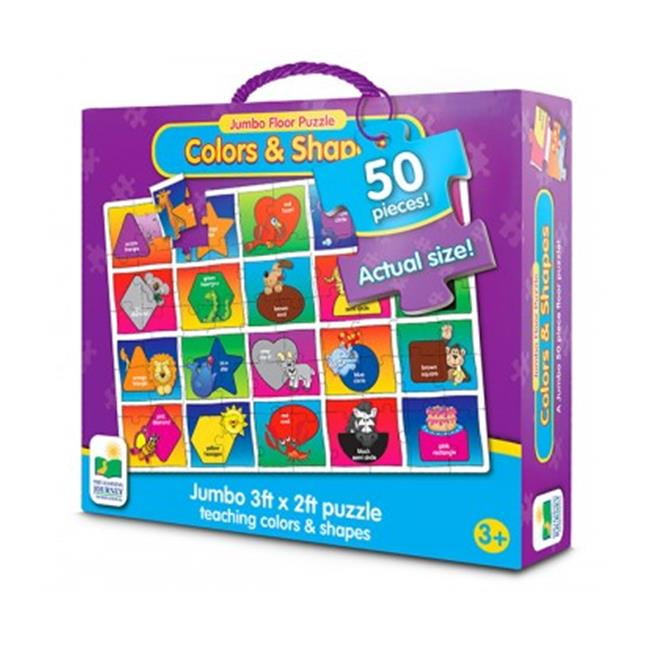 The Learning Journey 438152 Jumbo Floor Puzzles Colors and Shapes