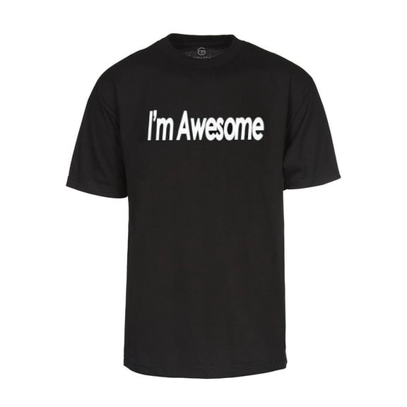 I'm Awesome Graphic T- Shirt Black 2X-Large