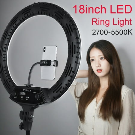 Image of Poseidon 45cm 60W Studio Phone Photography 448LED Ring Light Selfie Makeup Fill Lamp