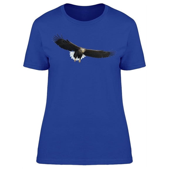 Beautiful Bald Eagle Flying T-Shirt Women -Image by Shutterstock, Female XX-Large