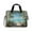 Palm Trees and Ocean, variant on 16" Laptop Briefcase for Work Travel Laptop Shoulder Bag Carrying Handbag Laptop Case Old Train with Flowers