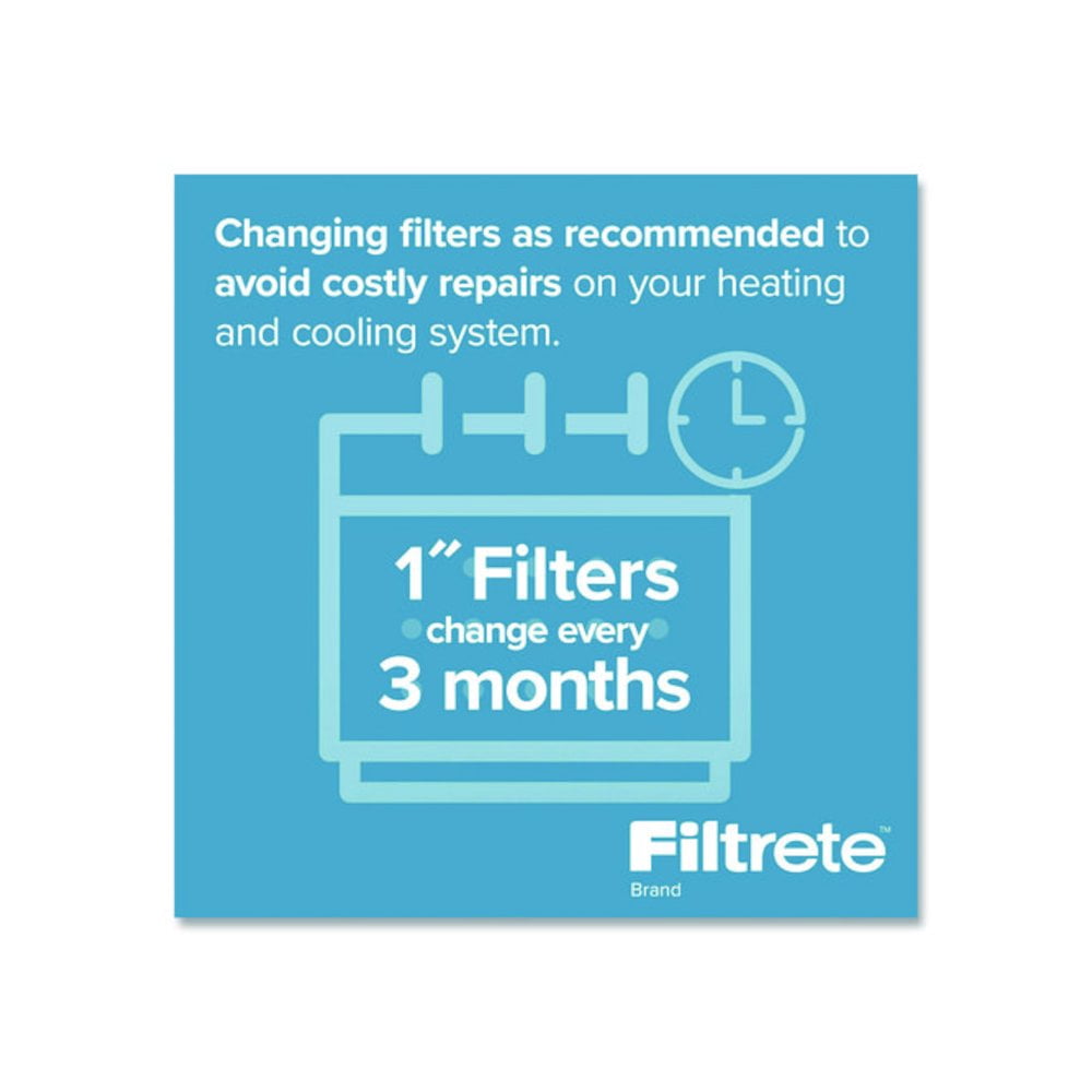 Filtrete High Performance Air Filter, 1900 MPR, UA21-4, 18 in x 24 in x 1 in (45,7 cm x 60,9 cm x 2,5 cm)