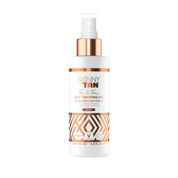 Aceite autobronceador en aerosol Skinny Tan Tan and Tone 145 ml