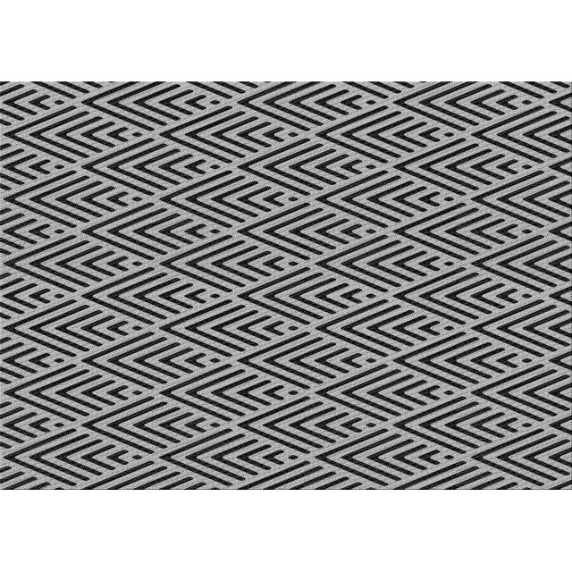 Ahgly Company Tapis d'Intérieur Lavables en Machine Rectangle Transitionnel Gris Nuage Gris, 8' x 12'