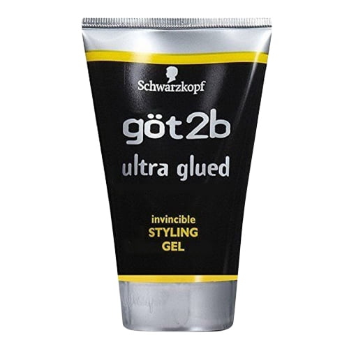 Schwarzkopf Got 2b Ultra Glued Invincible Styling Gel, 1.25 oz