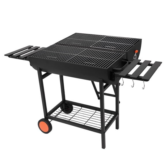 golytefs Extra Large Charcoal Barbecue Grill for Backyard Patio Picnic Parties Camping