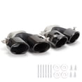 thumbnail image 2 of Puntas De Escape Cuádruples De Acero Inoxidable 304 Premium ParaAMG A45 W177 CLA45 C118 2019-2021, Alto Grado, Mejora La Potencia, Diseño Elegante, Ajuste Personalizado OEM, 2 of 7