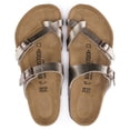 thumbnail image 3 of BIRKENSTOCK Women's Mayari Graceful Taupe Birko-Flor - 1016408 4.5, 3 of 4