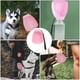 thumbnail image 4 of 2 bebederos portátiles colgantes para mascotas, para exteriores (rosa), 4 of 8