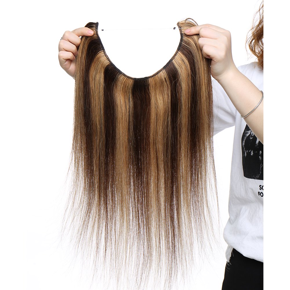 Snoilite 16"/18"/20"/22" One Piece Straight Remy Human Hair Miracle