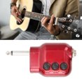thumbnail image 1 of Guitar Pre Amplifier, Guitar Mini Preamp Impedance Matching  Light Weight 6.35mm Plug  for Musical Instrument, 1 of 7