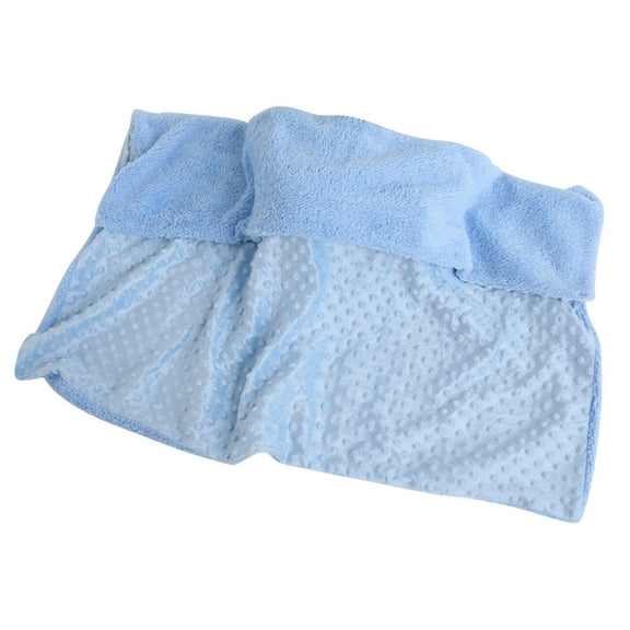 Blue Super Soft Baby Bath Towel Infant Towel Newborn Towel Blanket For Kids Delicate Skin Bath Time And Swaddling Use Absorbent And Gentle Cotton Material Size 35X28 Inches