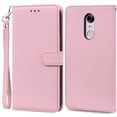thumbnail image 1 of For Xiaomi Redmi 5 Plus Case Redmi 5 Shockproof Wallet Flip Case for Xiomi Redmi 5 plus 5plus Phone Cases Leather Fundas Shell Pink -Strap For Redmi 5, 1 of 6