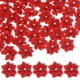thumbnail image 1 of Uxcell 200-pack Flores de Cinta de Satén, Flores de Tela Mini de 1.2 Pulgadas con Strass para Manualidades y Proyectos de Bricolaje Rojo Brillante, 1 of 1