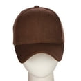 thumbnail image 3 of Men's Basic Baseball Cap Adjustable Curved Visor Hat - Structured, 3 of 7