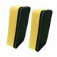 thumbnail image 5 of 2x Bloques de limpieza para automóviles, toalla de arcilla para automóviles, guante de limpieza para automóviles, toallas para detalles de automóviles Amarillo, 5 of 8