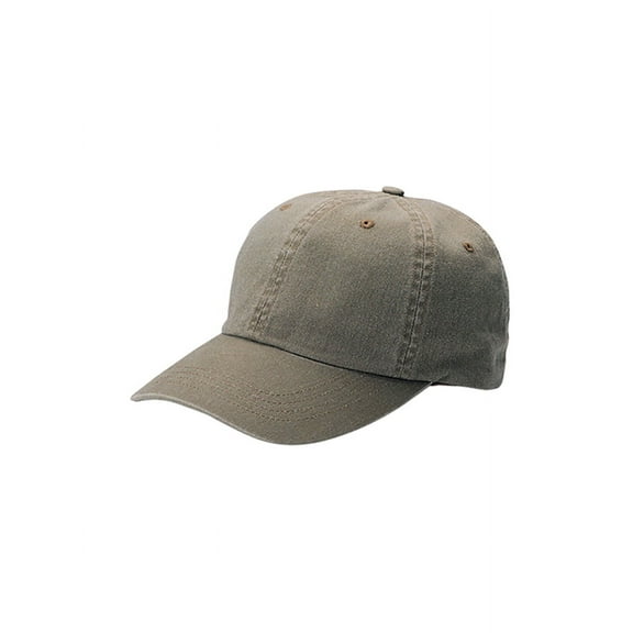 Low Profile Dyed Cotton Twill Cap - Olive