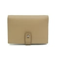 thumbnail image 1 of Pre-Owned Saint Laurent 505011 Women's Leather Middle Wallet (bi-fold) Beige (Good), 1 of 14