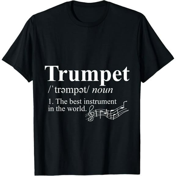 Musical Instrument Marching Band Jazz Trumpet T-Shirt