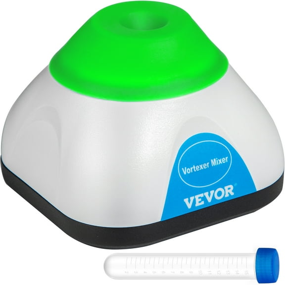 VEVOR Vortex Mixer, 3000rpm Mini Vortex Mixer Shaker, Touch Function Scientific Lab Vortex Shaker, Mix Up to 50ml, 6mm Orbital Diameter for Test Tube, Tattoo Ink, Nail Polish, Eyelash Adhesives, Paint