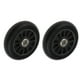 thumbnail image 4 of 1 par de ruedas de PU de 100 mm para patines de velocidad, carrito para kit de patinaje al aire libre Negro, 4 of 9