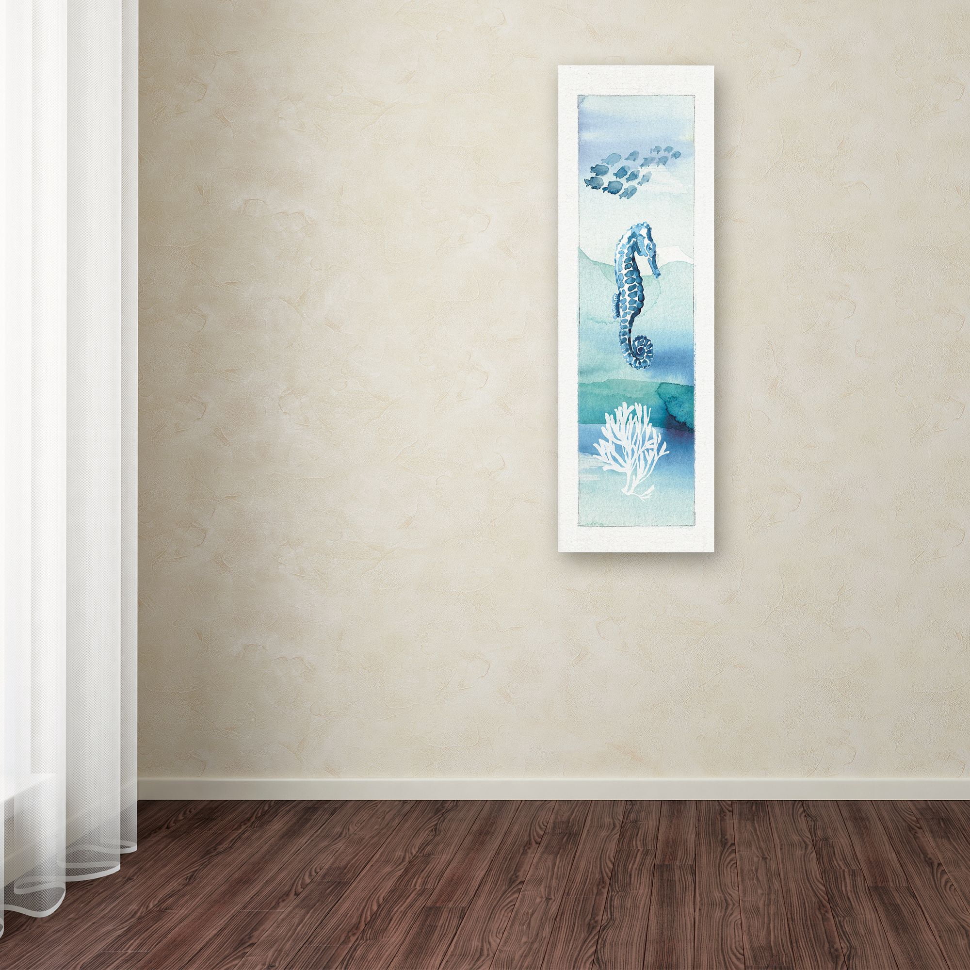 Trademark Fine Art 'Sea Life VII' Canvas Art by Lisa Audit