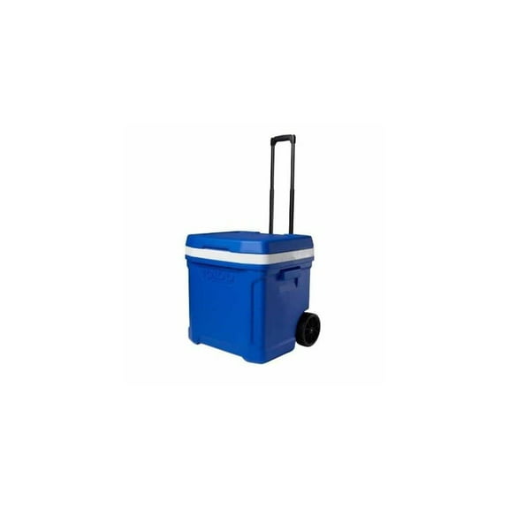 Igloo Profile Ii 60 Roller Hard Cooler Majestic Blue 60Qt