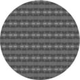thumbnail image 1 of Ahgly Company Machine Washable Indoor Round Transitional Gray Area Rugs, 4' Round, 1 of 7