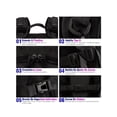 thumbnail image 5 of Mochila Tactica 40L Impermeable LING HAO Mochila Premium Viajera Color Negro, 5 of 5