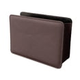 thumbnail image 3 of Cubo de basura para coche, cubo de basura pequeño, a prueba de fugas, portátil, colgante para coche Marron oscuro, 3 of 8