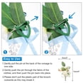 thumbnail image 3 of 15 piezas de boutonnières de rosa blanca para hombres, novios, padrinos y novias, 3 of 7