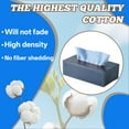 thumbnail image 5 of AUQ 20Pcs Microfiber Face Towels,Clean Tear-Free Sheets Microfiber Rags,Sturdy Rub-Resistant Texture Face Towel,Blue,8.66*8.66*0.39in, 5 of 7