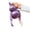 Purple, variant on 500ml Imitation Porcelain Gourd Bottle Leak-Proof Airtight Glass Flask for Wine Juice Tea Home Bar Kitchen Decoration Gift