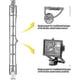 thumbnail image 3 of 5 Pack R7s Halogen Bulb 118mm 200w 230v, R7s Halogen Rod 118mm, Halogen Bulb R7s Dimmable Halogen Rod Lamp For Building Spotlight, Work Landscape Ligh, 3 of 5