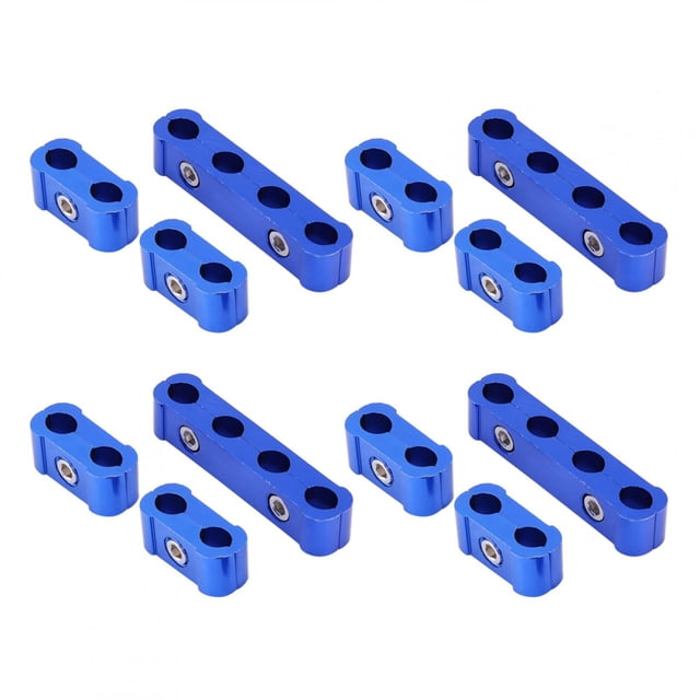 Kit de abrazadera divisoria, 12 piezas Separador de manguera de chispa de motor trenzado Separador de cables Compacto y liviano
