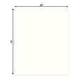 thumbnail image 2 of Antique White 26x32 Uncut Art Mat Board - No Opening - 25 Mats, 2 of 7